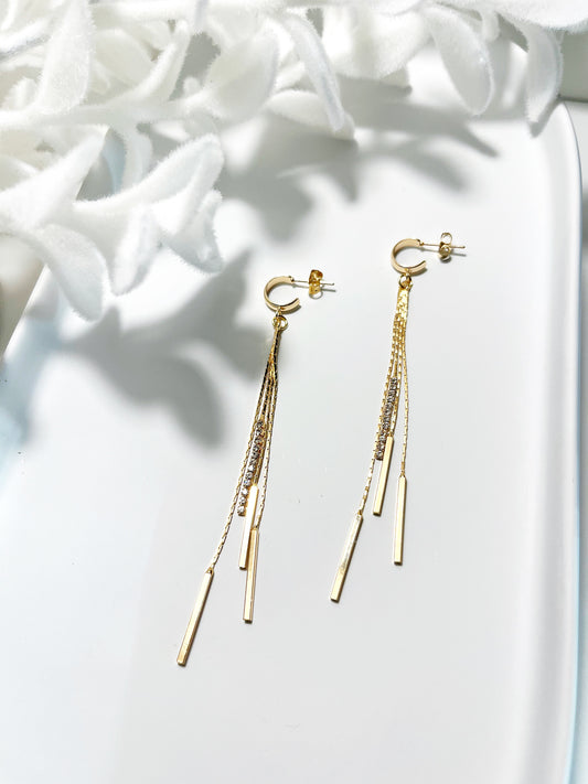 River of Gold Earrings